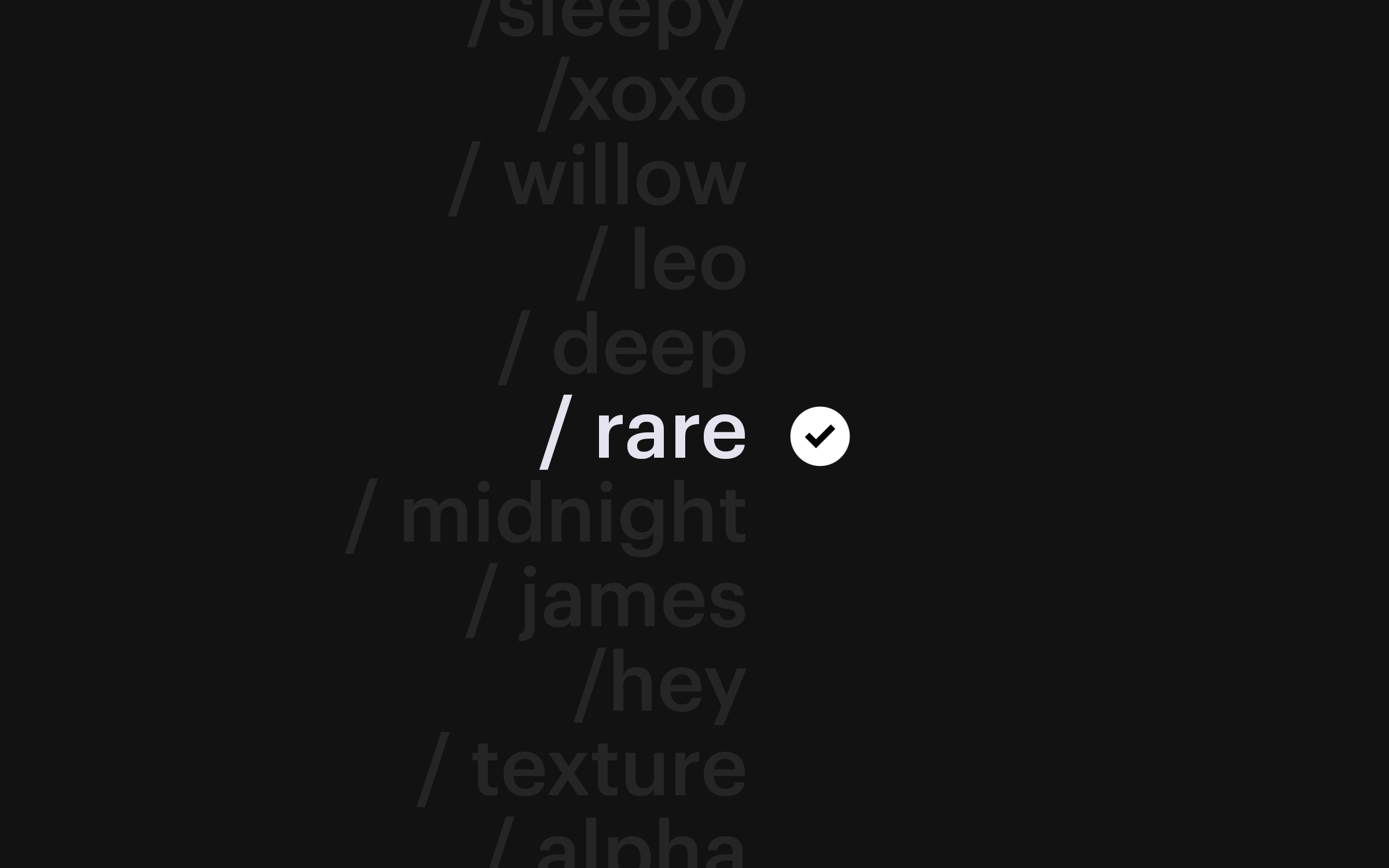 Rare Usernames · blog